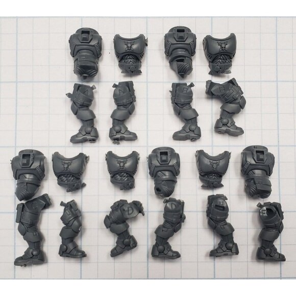 Games Workshop Other - Warhammer 40k Space Marine Bits Primaris Reiver MK X Phobos Torso & Legs x5